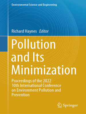 cover image of Pollution and Its Minimization